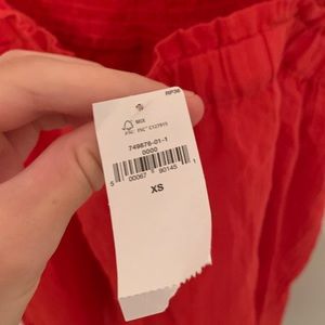 Banana republic red top NWT